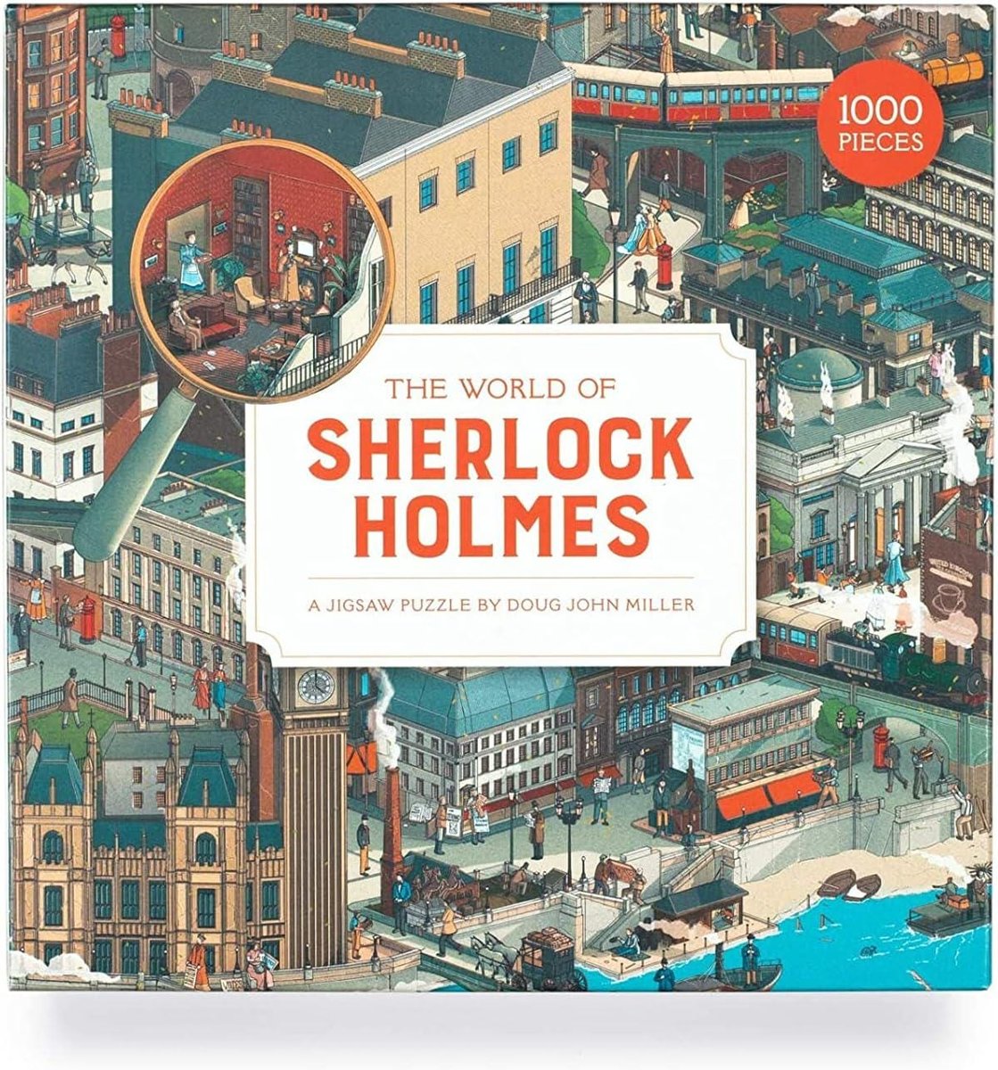 The World of Sherlock Holmes 1000 Piece Puzzle: A Jigsaw Puzzle