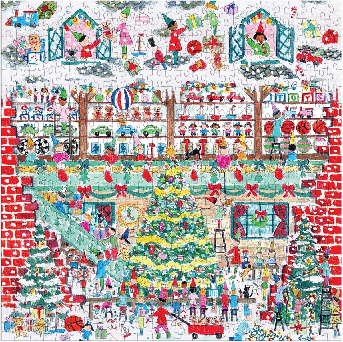 Michael Storrings Toy Workshop 500 Piece Foil Puzzle