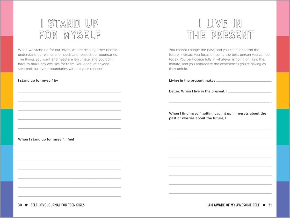 Self-Love Journal for Teen Girls: Prompts and Practices to Inspire Confidence and Celebrate You