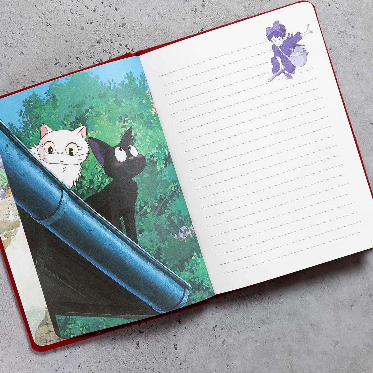Studio Ghibli Kikis Delivery Service Jiji Plush Journal: (Textured Journal, Japanese Anime Journal, Cat Journal) (Studio Ghibli)