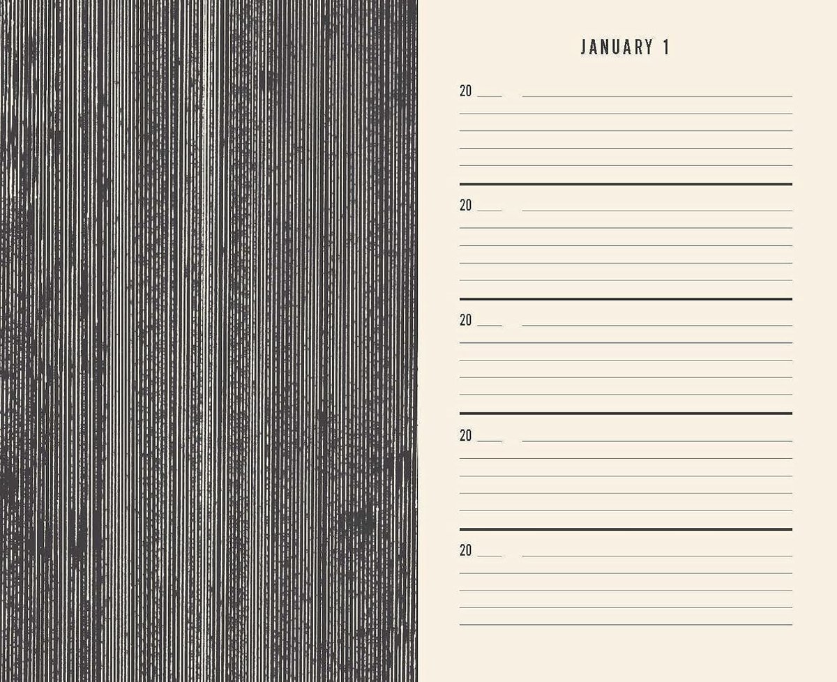 Canvas One Line a Day: A Five-Year Memory Book (One Line a Day)