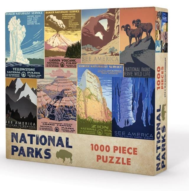 National Parks Puzzle 1000 Piece