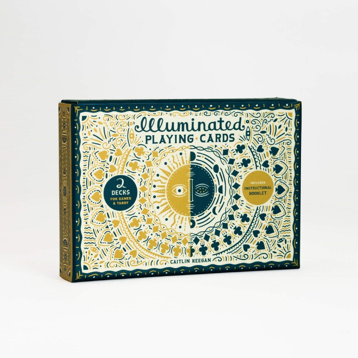 Illuminated Playing Cards: Two Decks for Games and Tarot ( Illuminated Art )