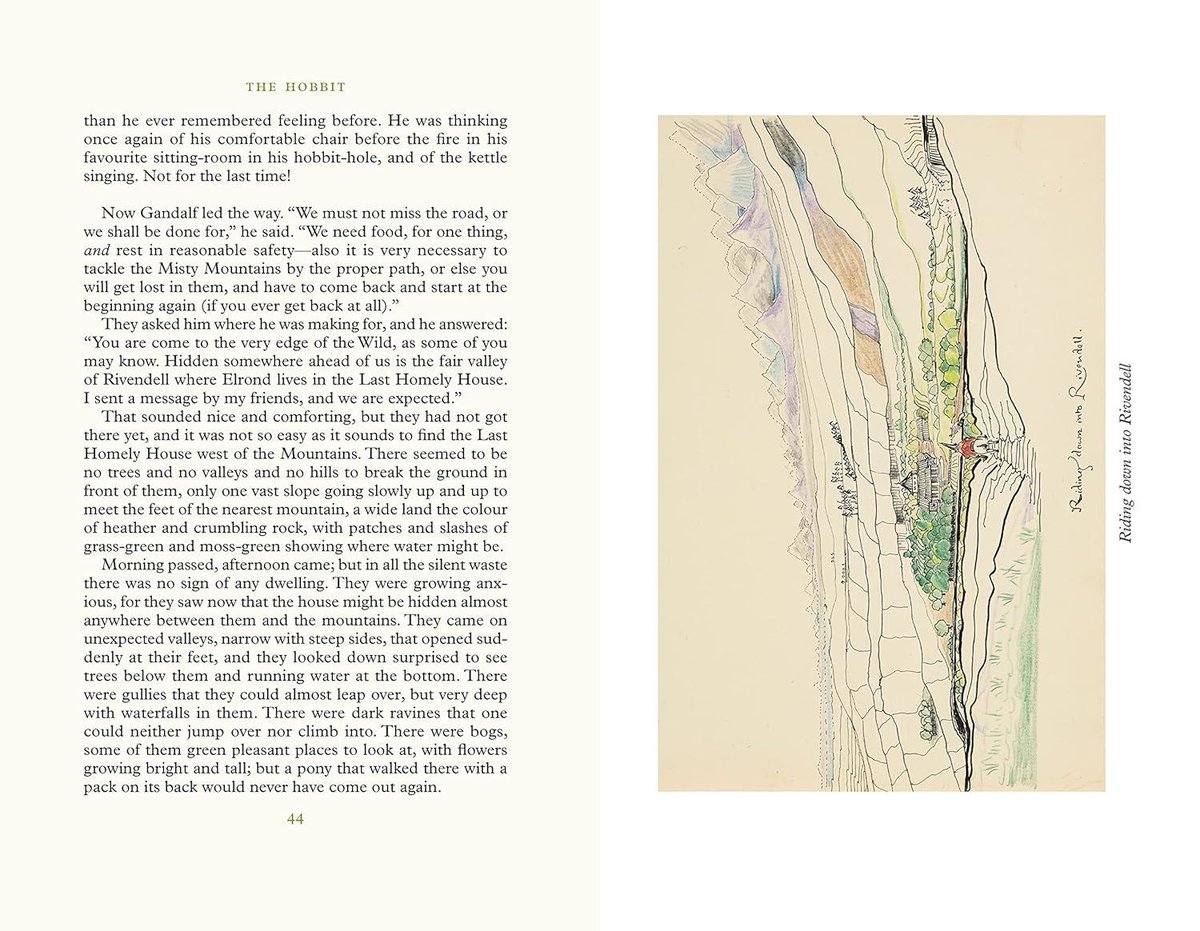The Hobbit Illustrated by the Author: Illustrated by J.R.R. Tolkien (Tolkien Illustrated Editions)