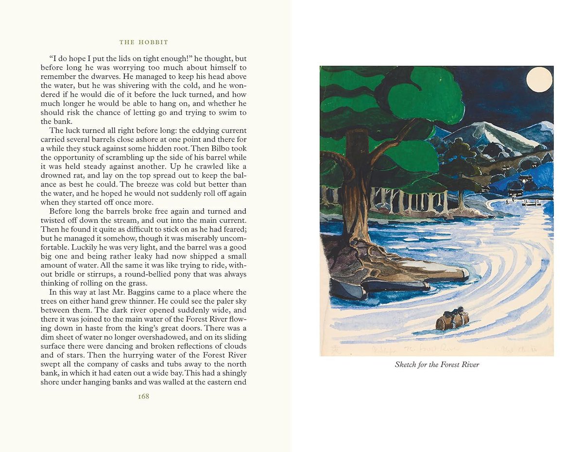 The Hobbit Illustrated by the Author: Illustrated by J.R.R. Tolkien (Tolkien Illustrated Editions)