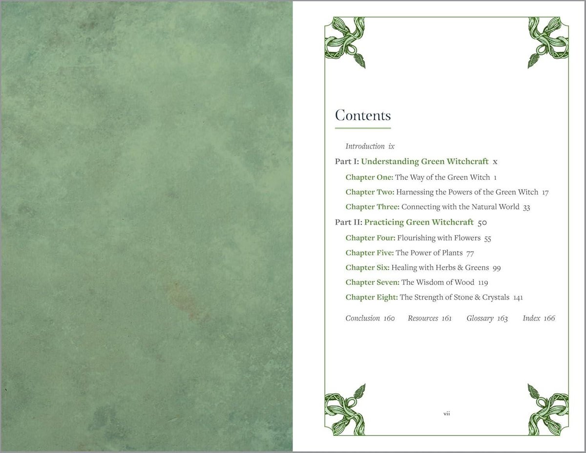 Green Witchcraft: A Practical Guide to Discovering the Magic of Plants, Herbs, Crystals, and Beyond (Practicing Green Witchcraft)