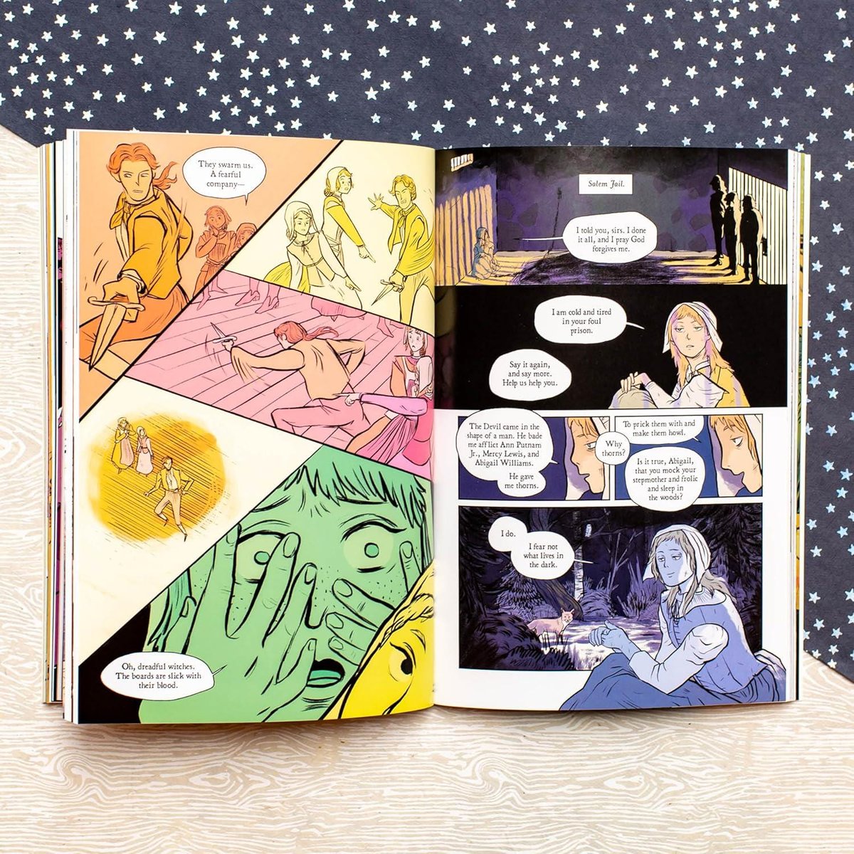An Outbreak of Witchcraft: A Graphic Novel of the Salem Witch Trials