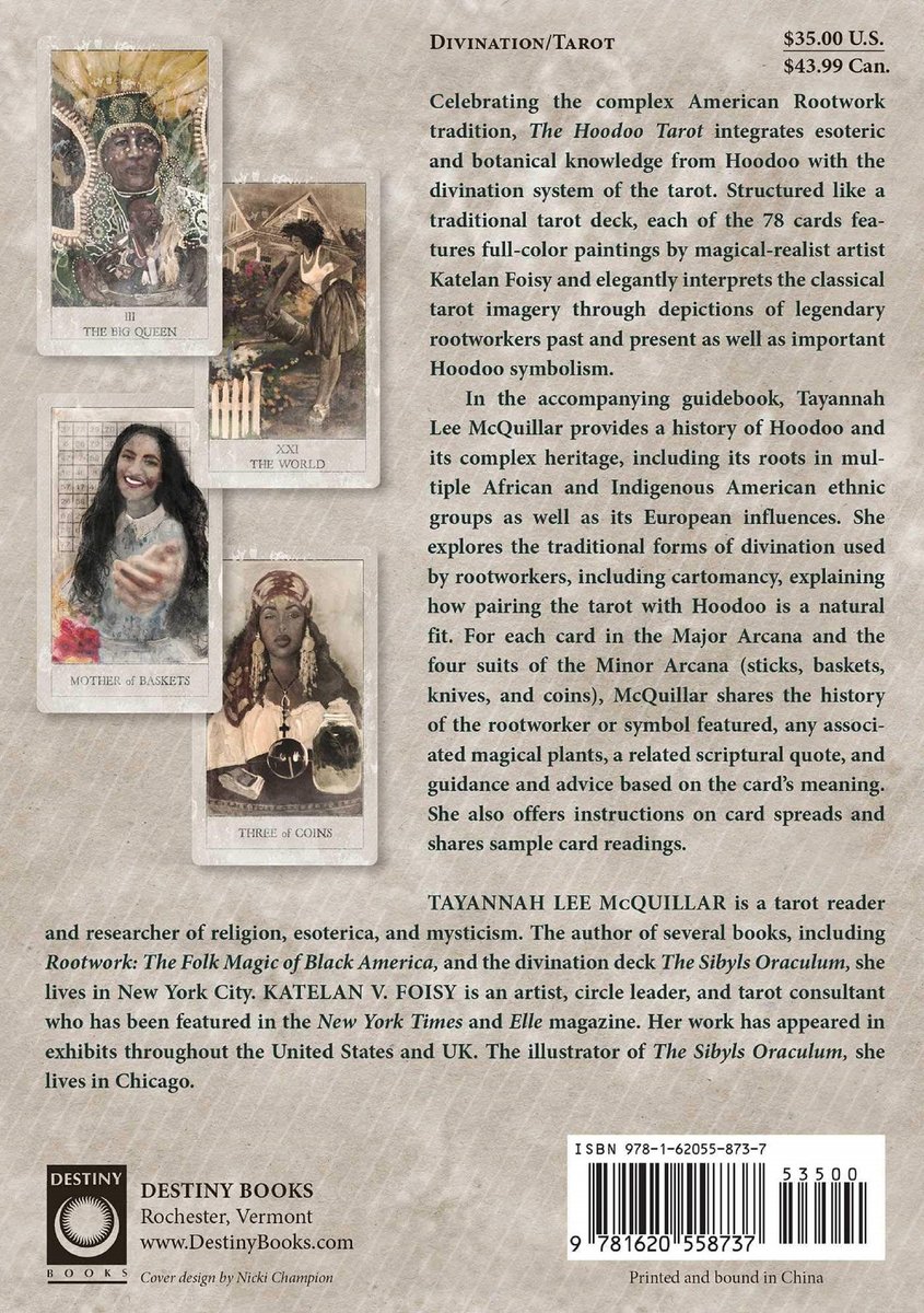 The Hoodoo Tarot: 78-Card Deck and Book for Rootworkers