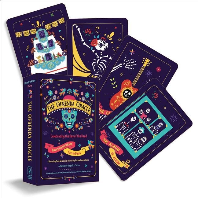 The Ofrenda Oracle: Celebrating the Day of the Dead/Celebrando El Día de Muertos (60 Full-Color Cards and 136-Page Guidebook)