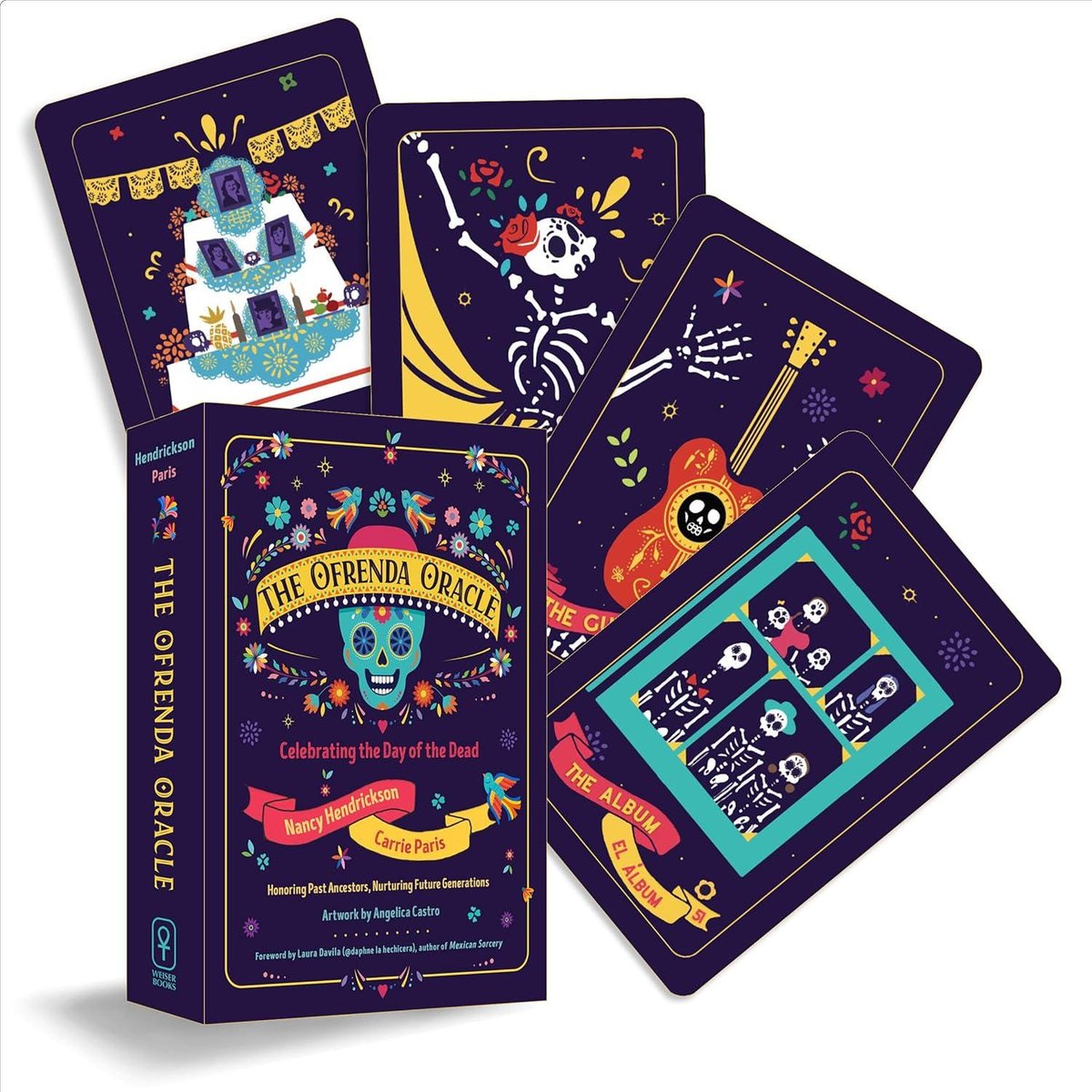 The Ofrenda Oracle: Celebrating the Day of the Dead/Celebrando El Día de Muertos (60 Full-Color Cards and 136-Page Guidebook)