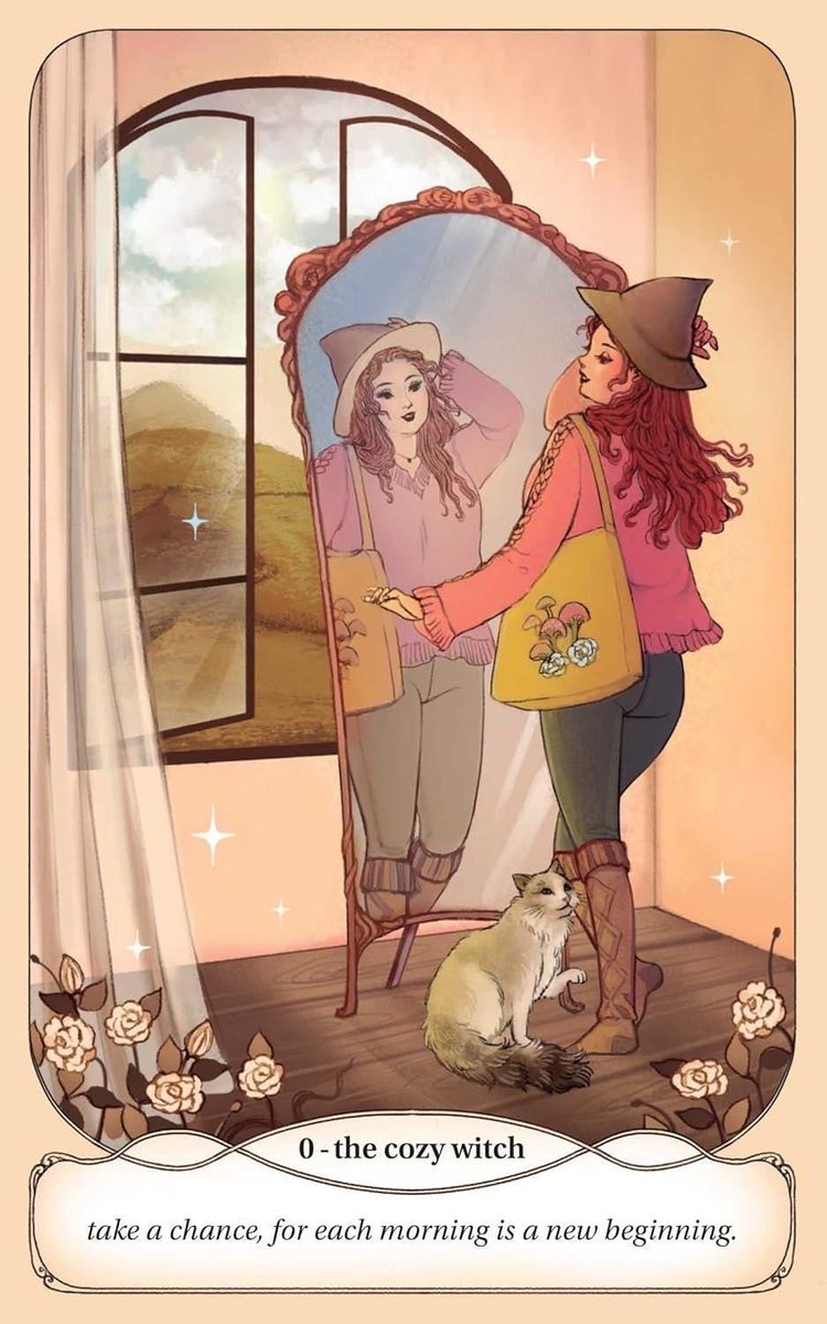Cozy Witch Tarot Deck and Guidebook