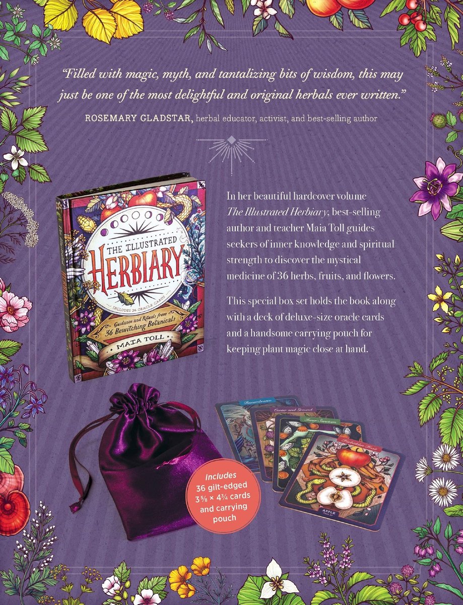 The Illustrated Herbiary Collectible Box Set: Guidance and Rituals from 36 Bewitching Botanicals