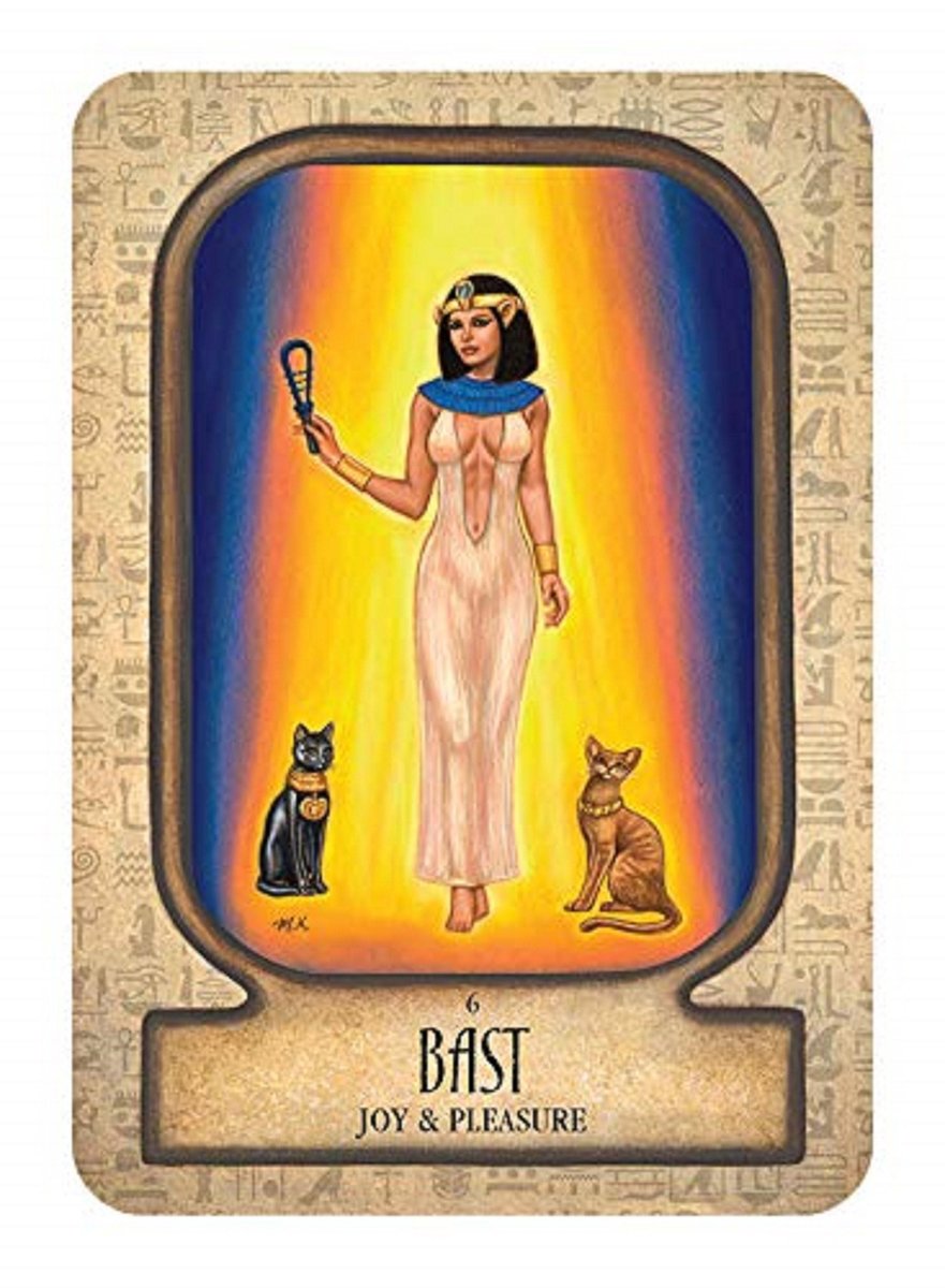 Auset Egyptian Oracle Cards: Ancient Egyptian Divination and Alchemy Cards ( Rockpool Oracle Card )