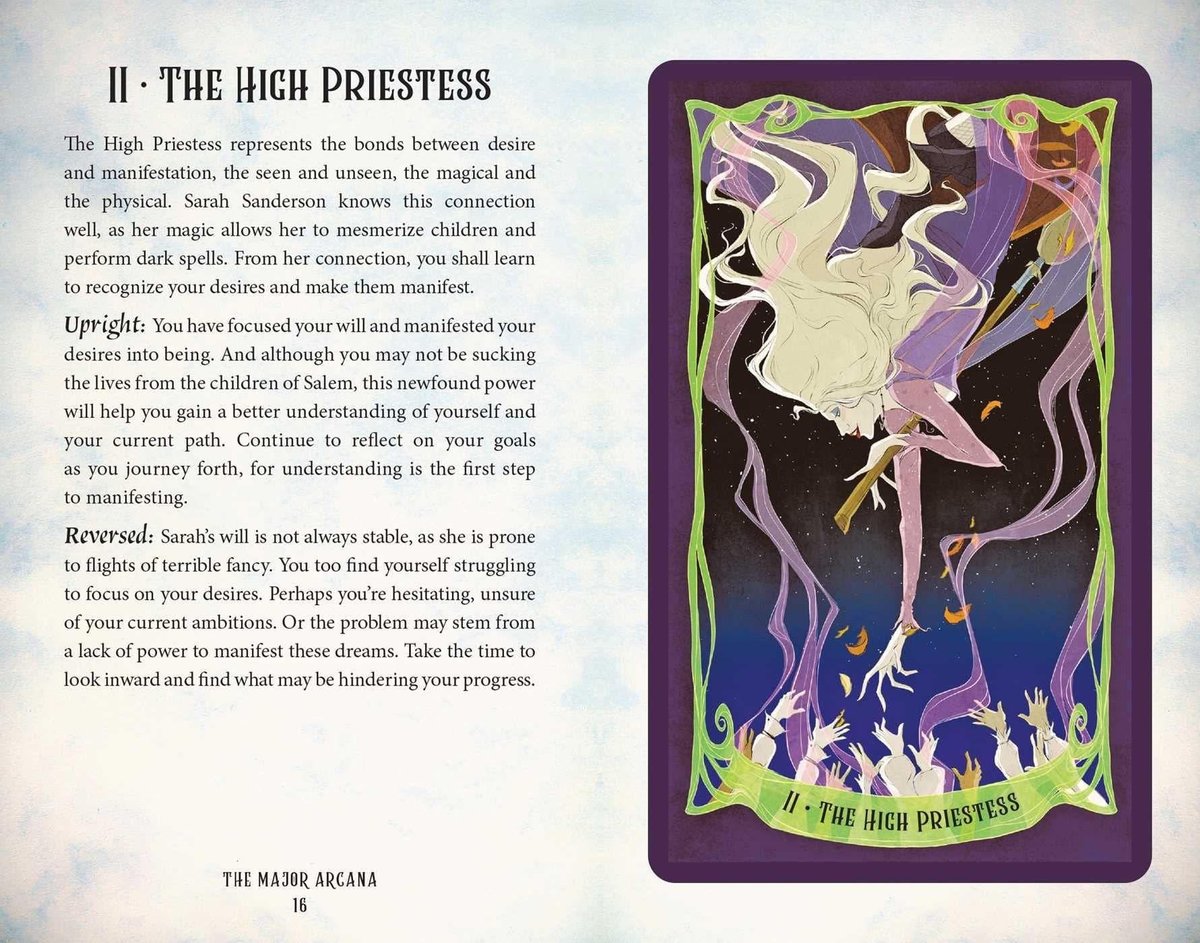 Hocus Pocus: The Official Tarot Deck and Guidebook (Tarot Cards, Tarot for Beginners, Hocus Pocus Merchandise, Hocus Pocus Book) (Disney)