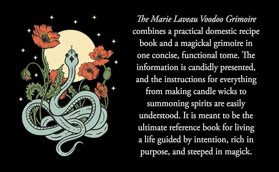The Marie Laveau Voodoo Grimoire: Rituals, Recipes, and Spells for Healing, Protection, Beauty, Love, and More
