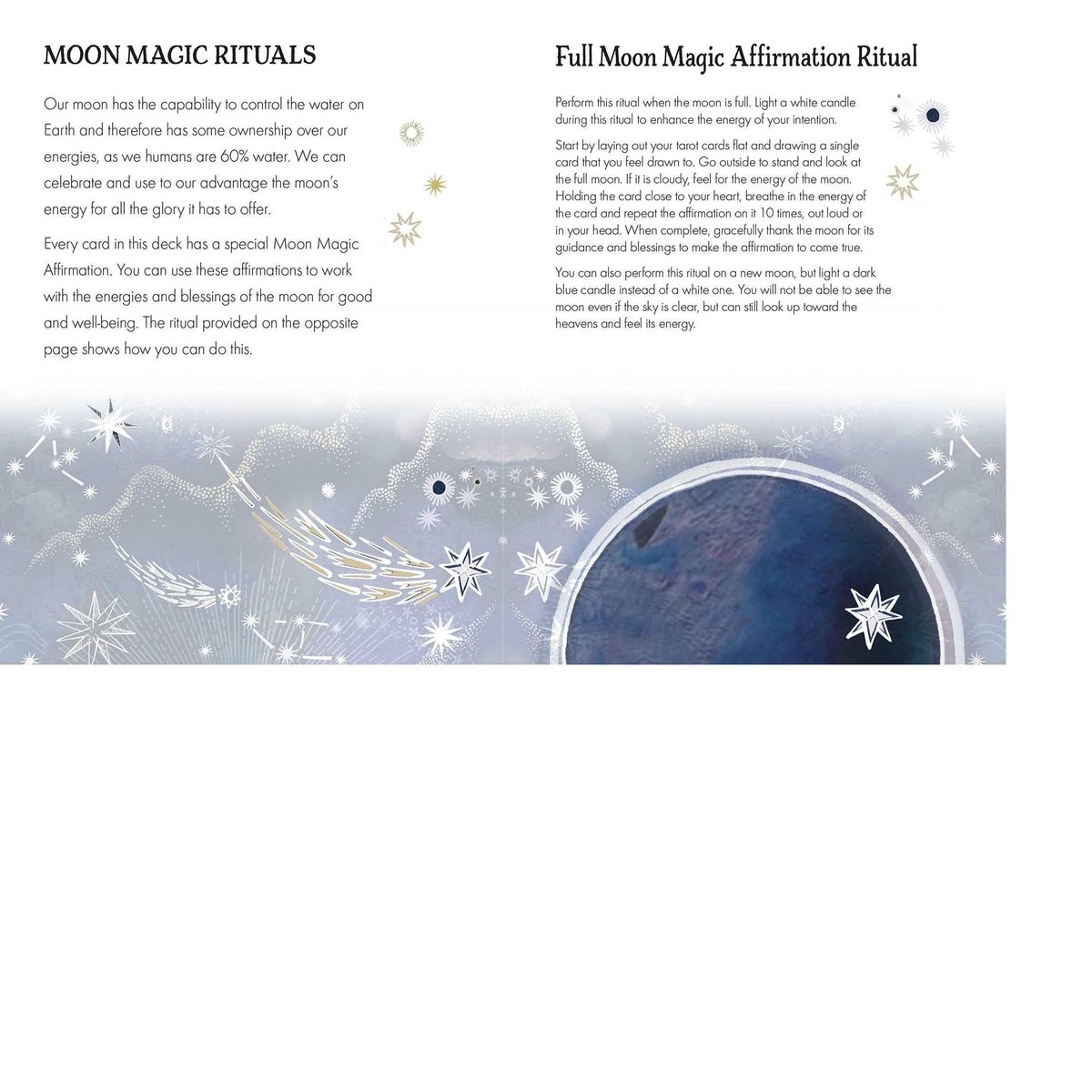 The Moon & Stars Tarot: Includes a Full Deck of 78 Specially Commissioned Tarot Cards and a 64-Page Illustrated Book