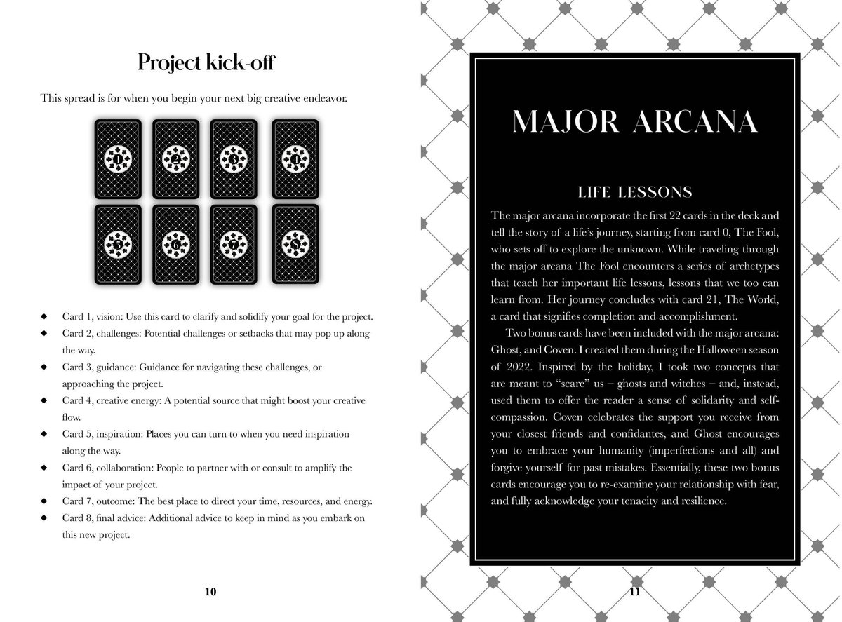 Black Violet Tarot (Rockpool Tarot)