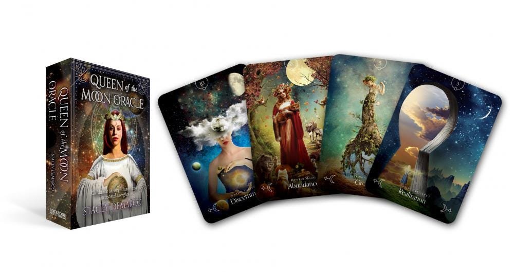 Queen of the Moon Oracle: Guidance Through Lunar and Seasonal Energies