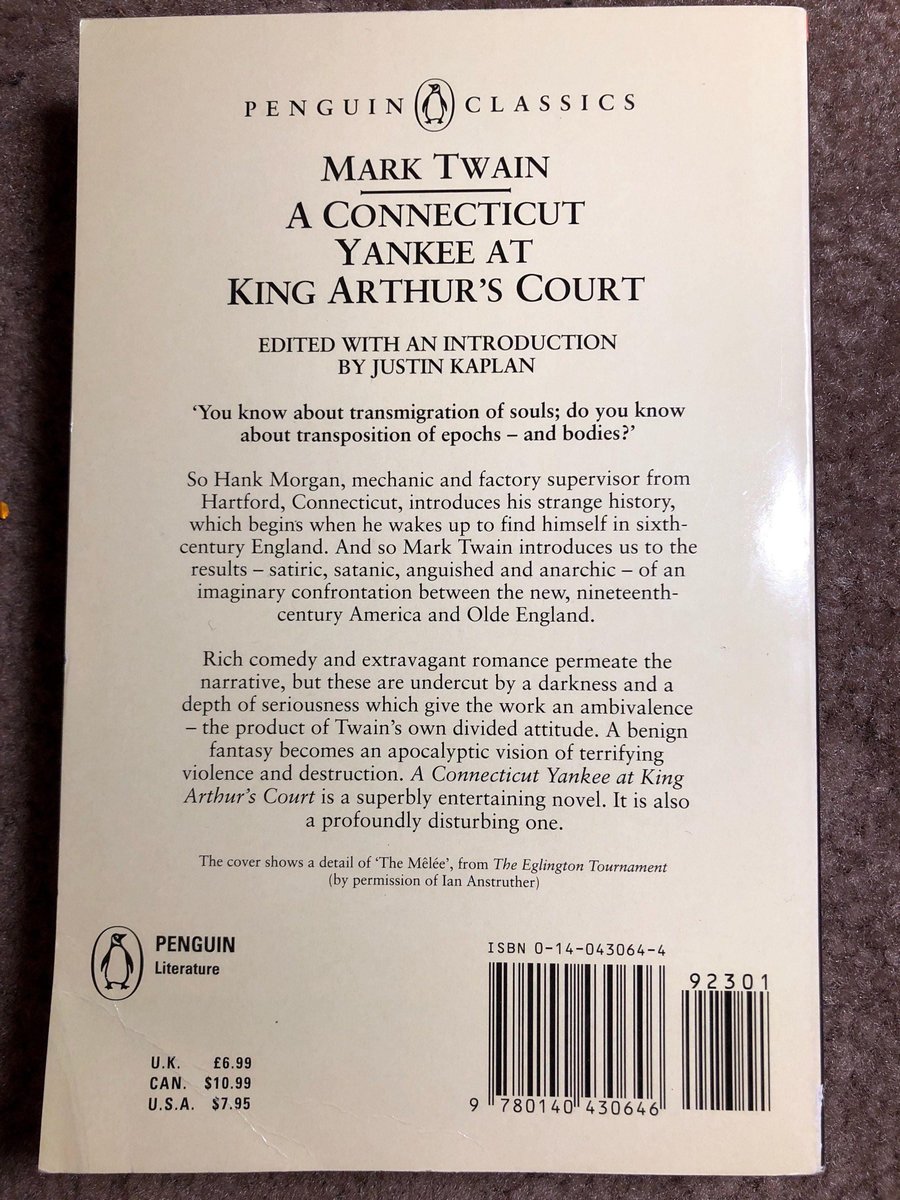 A Connecticut Yankee in King Arthur's Court (Penguin Classics)