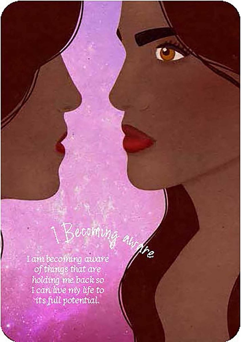 Finding Inner Peace Inspiration Cards: Become the Best Version of Yourself (40 Full-Color Cards, 16-Page Booklet, and Wooden Stand)