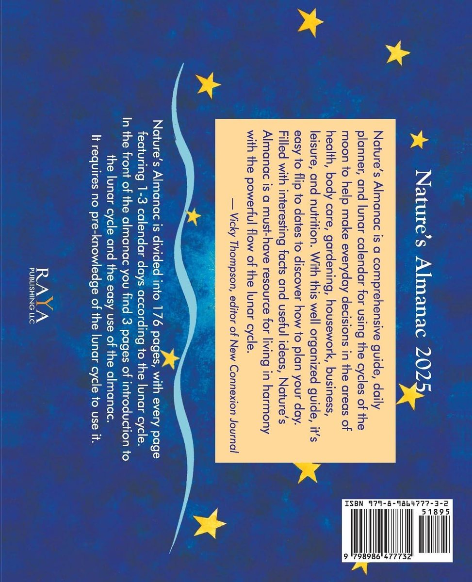Nature's Almanac 2025: Nature's Daily Guide to Success. Daily Planer and Calendar