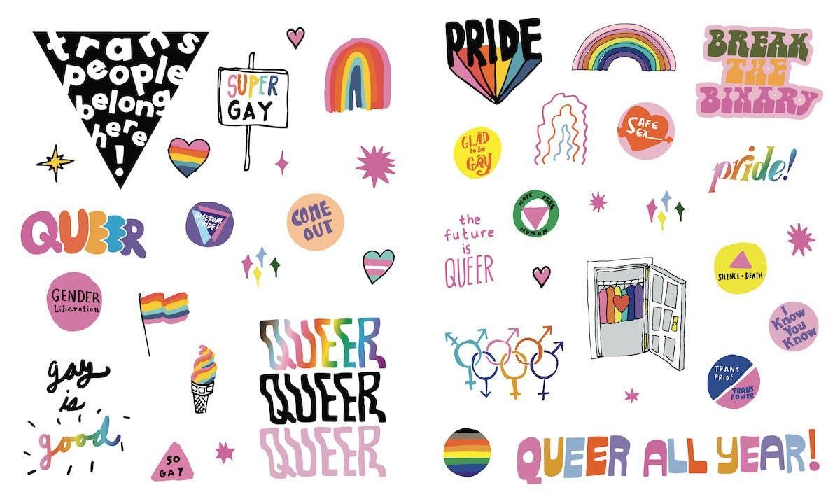 The Big Book of Queer Stickers: Includes 1,000+ Stickers