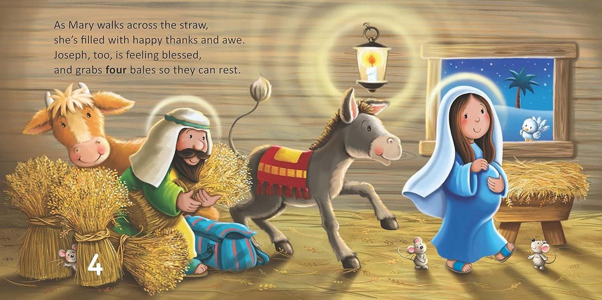 Happy Birthday, Christmas Child!: A Counting Nativity Book