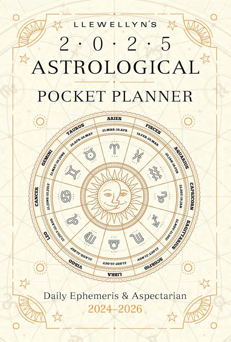 Llewellyn's 2025 Astrological Pocket Planner: Daily Ephemeris & Aspectarian 2024-2026 (Llewellyn's 2025 Calendars, Almanacs and Datebooks)