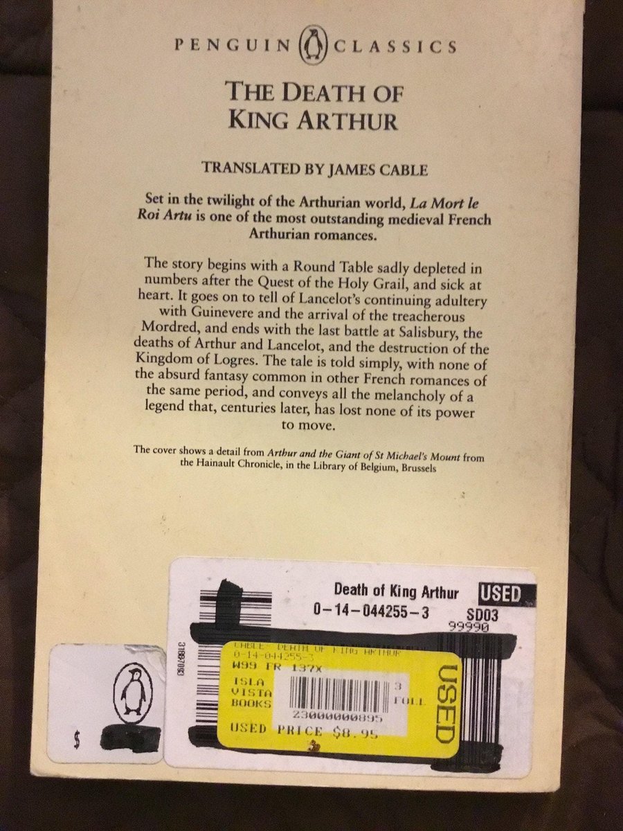 The Death of King Arthur (Penguin Classics)