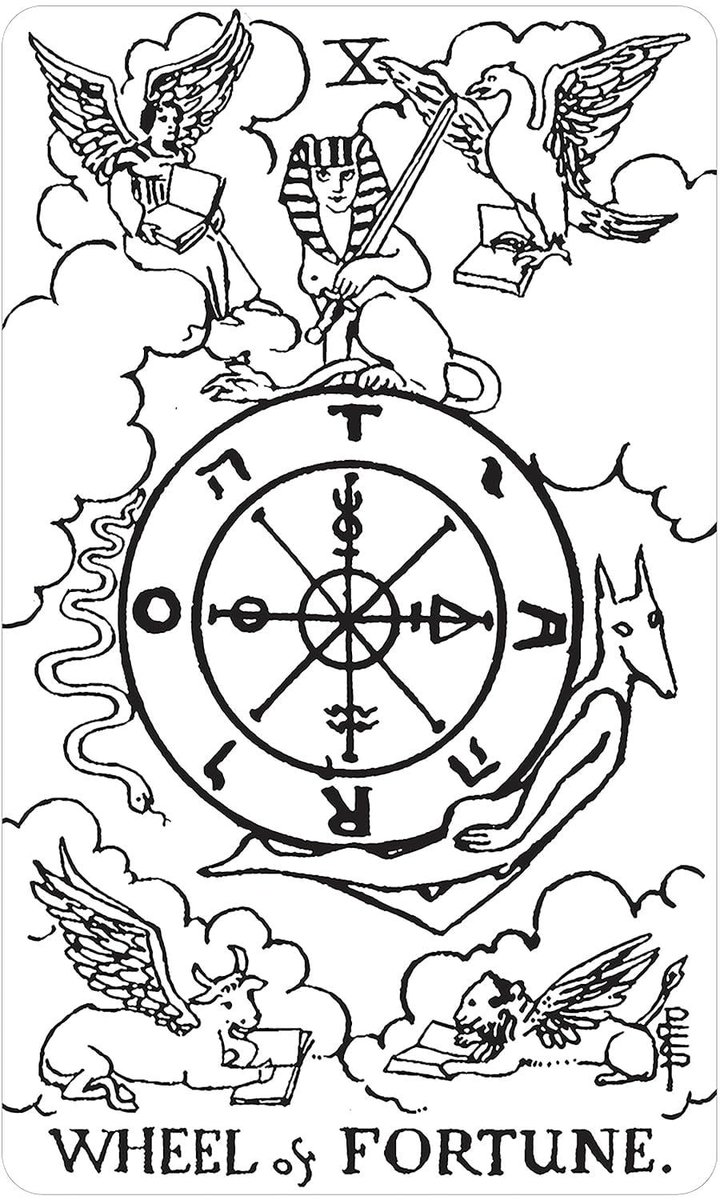 Black & White Rider-Waite(r) Tarot Deck