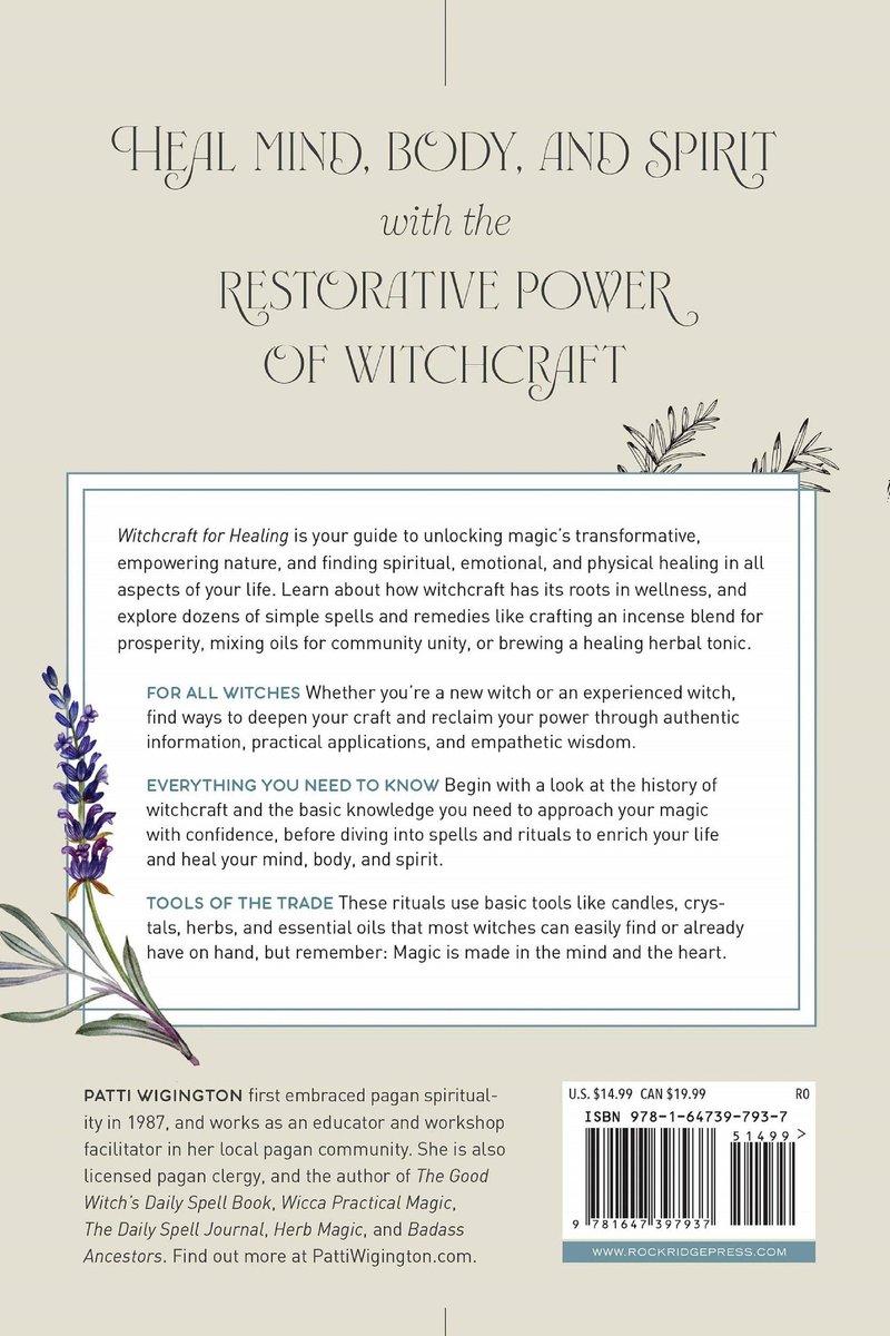 Witchcraft for Healing: Radical Self-Care for Your Mind, Body, and Spirit