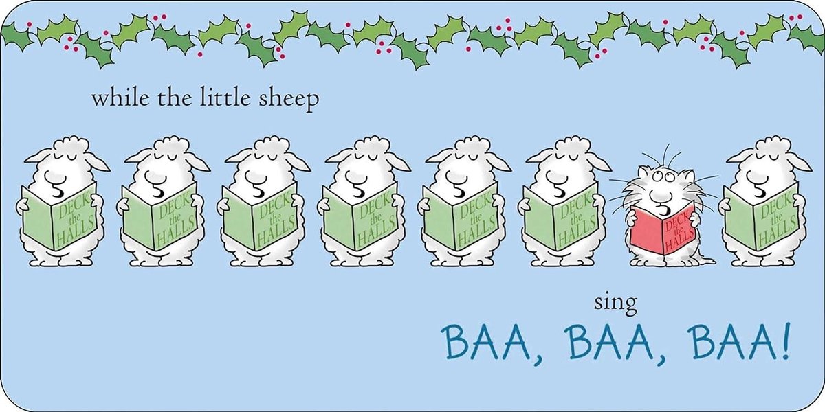 Moo, Baa, Fa La La La La! Board book