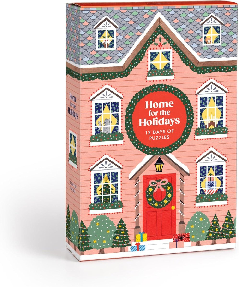 Home for the Holidays 500 Piece Advent Puzzle Calendar