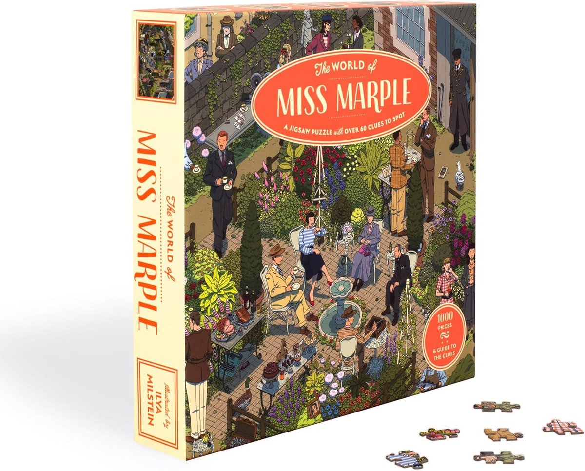 The World of Miss Marple 1000 Piece Puzzle: 1000 Piece Jigsaw