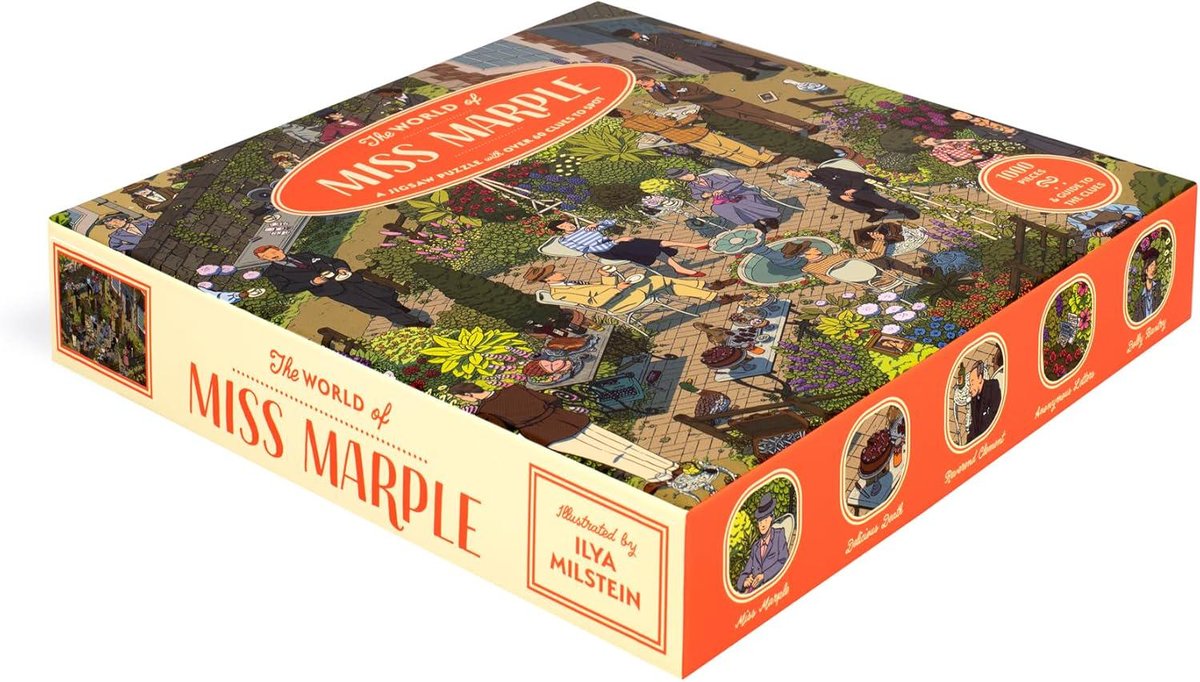 The World of Miss Marple 1000 Piece Puzzle: 1000 Piece Jigsaw