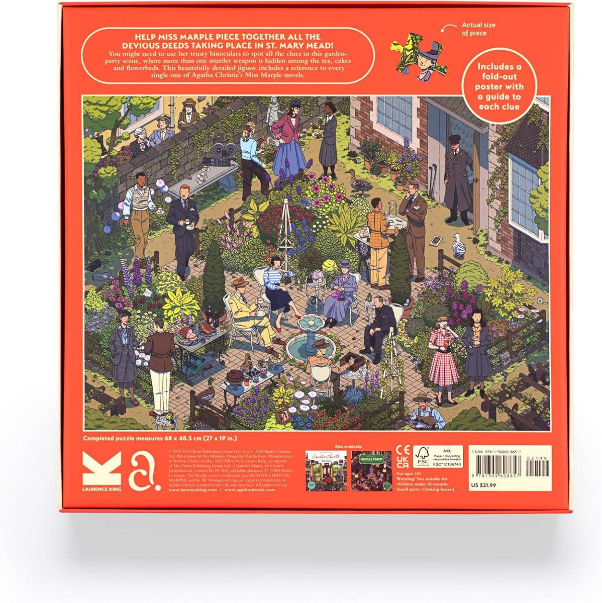 The World of Miss Marple 1000 Piece Puzzle: 1000 Piece Jigsaw