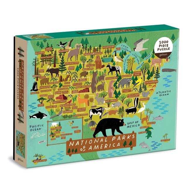 National Parks of America 1000 Piece Puzzle