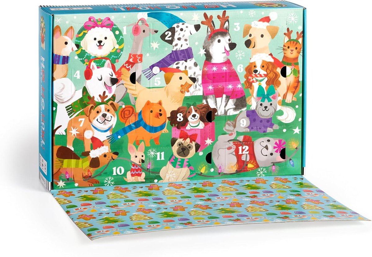 Ho Ho Howl! Countdown Puzzle Set