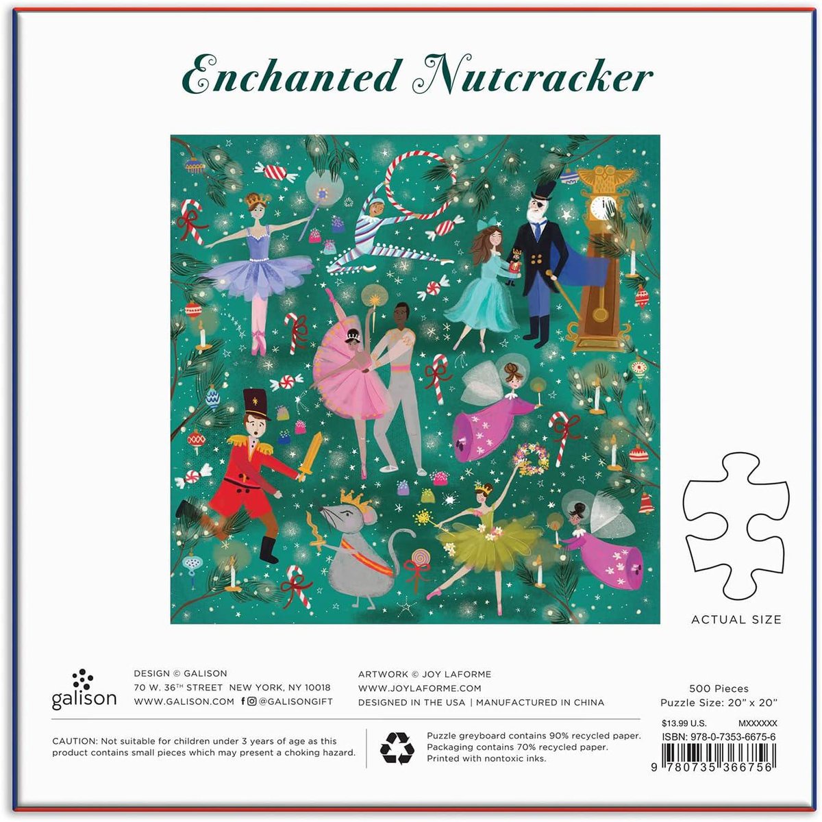 Enchanted Nutcracker 500 Piece Puzzle