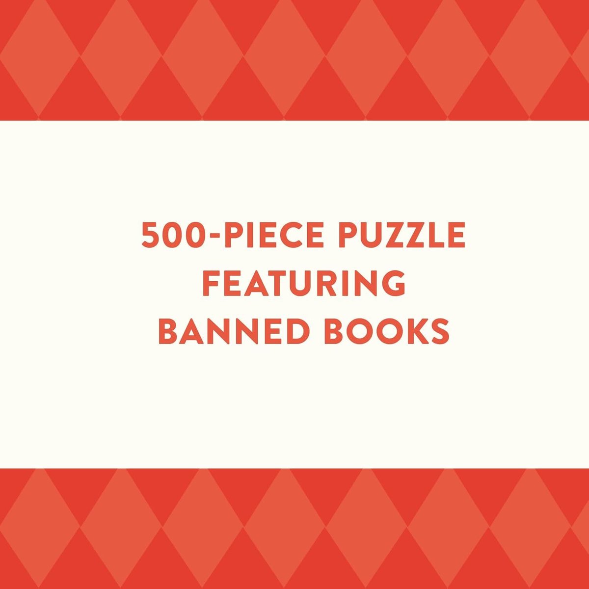 Bibliophile Banned Books 500-Piece Puzzle (Bibliophile)