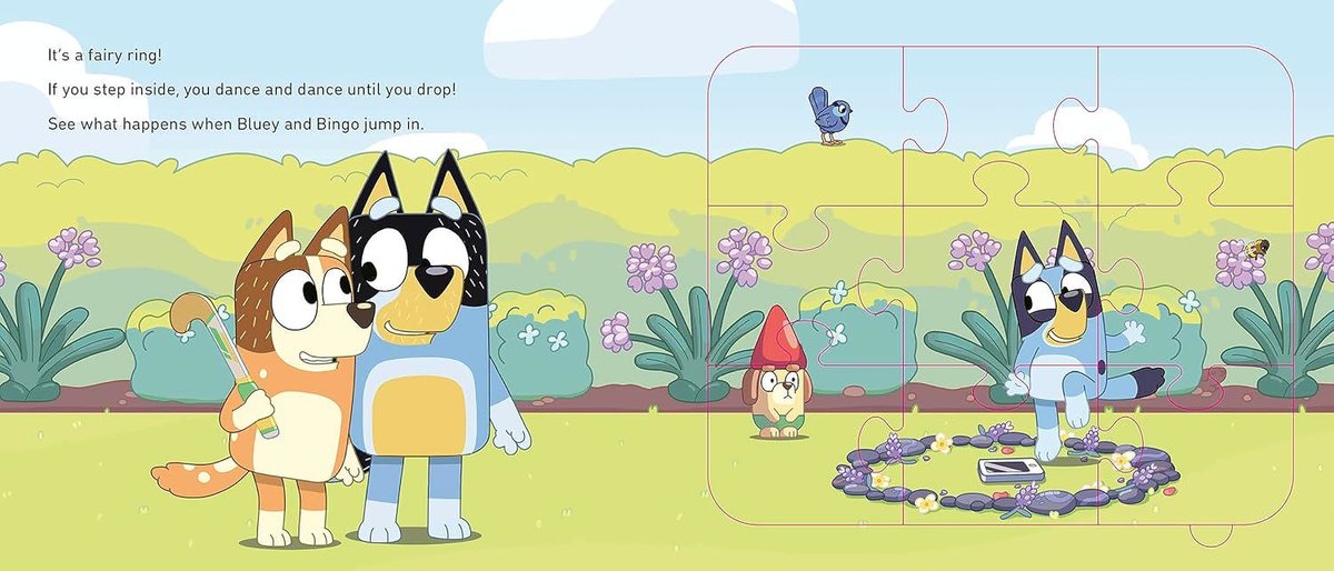 Bluey: A Jigsaw Puzzle Book, Includes 4 Double-Sided Puzzles (Bluey)