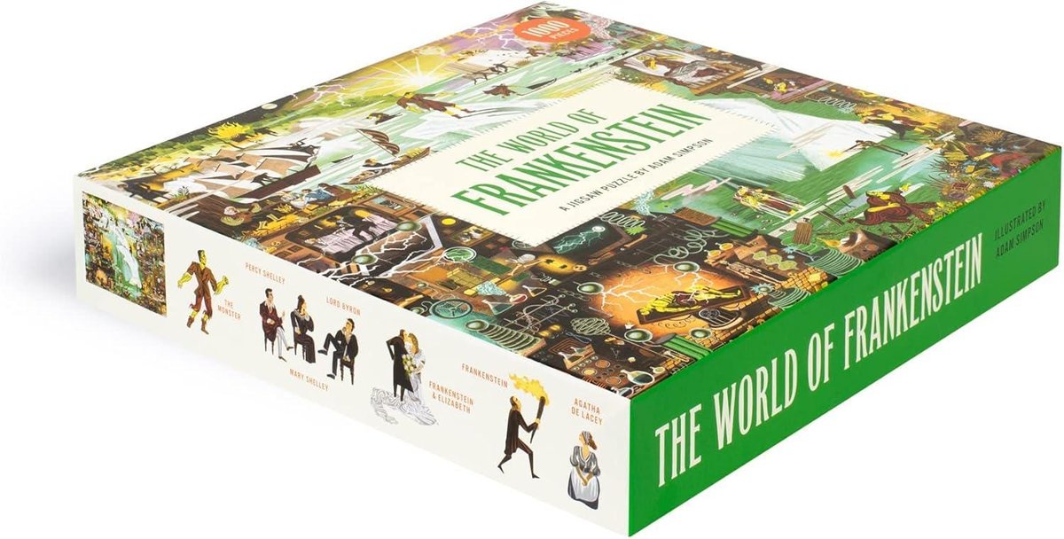 The World of Frankenstein: A Jigsaw Puzzle by Adam Simpson