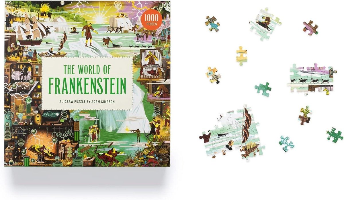 The World of Frankenstein: A Jigsaw Puzzle by Adam Simpson
