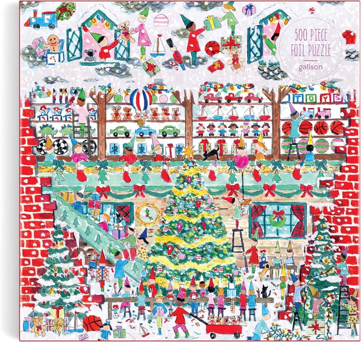 Michael Storrings Toy Workshop 500 Piece Foil Puzzle
