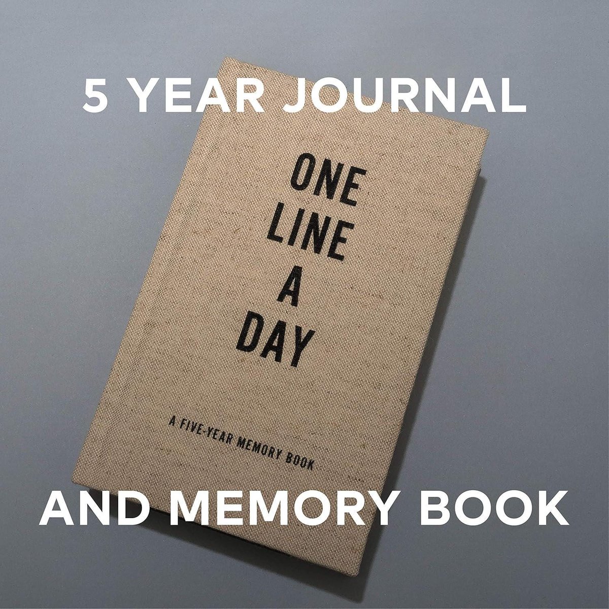 Canvas One Line a Day: A Five-Year Memory Book (One Line a Day)