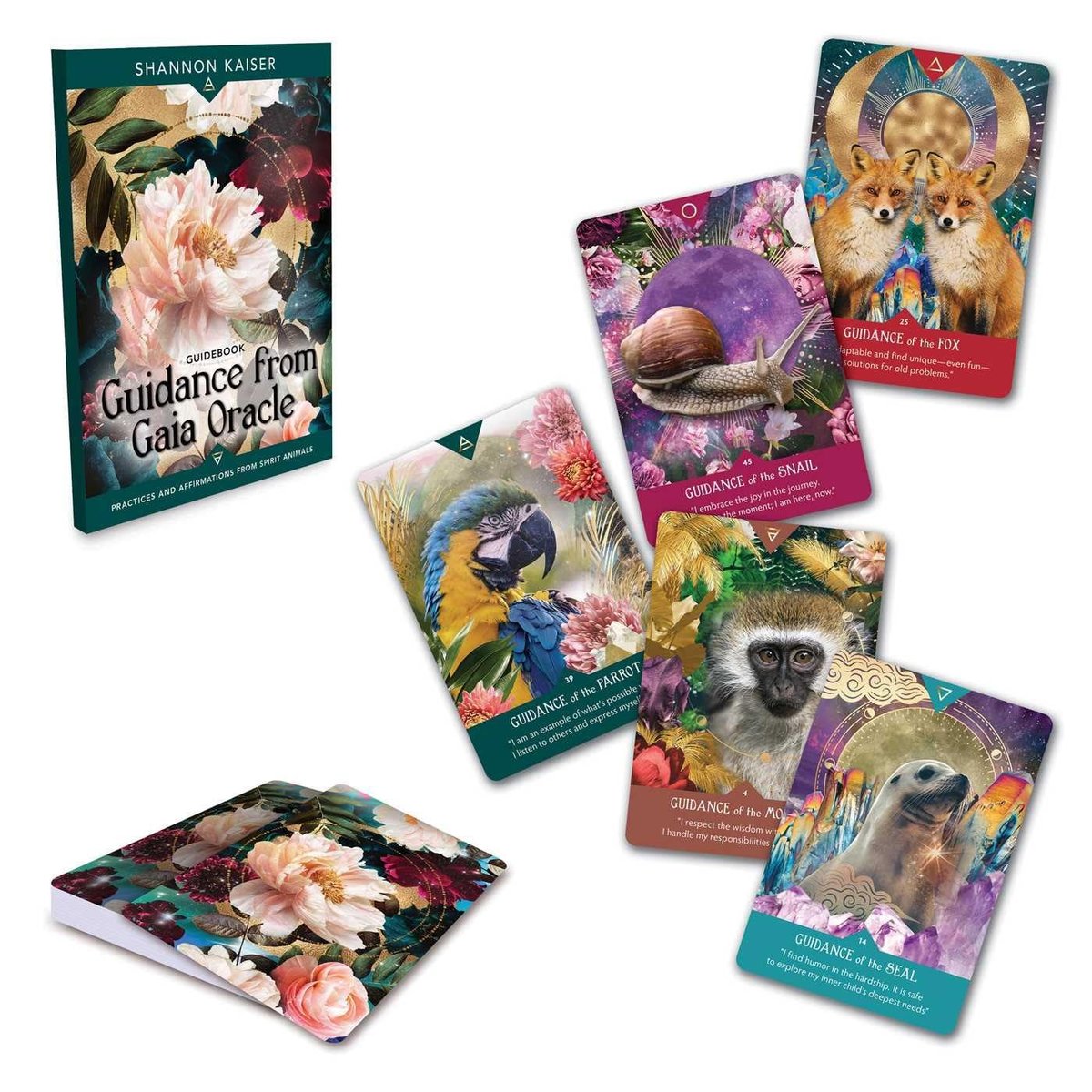 Guidance from Gaia Oracle: Practices and Affirmations from Spirit Animals (a 52-Card Deck & Guidebook)