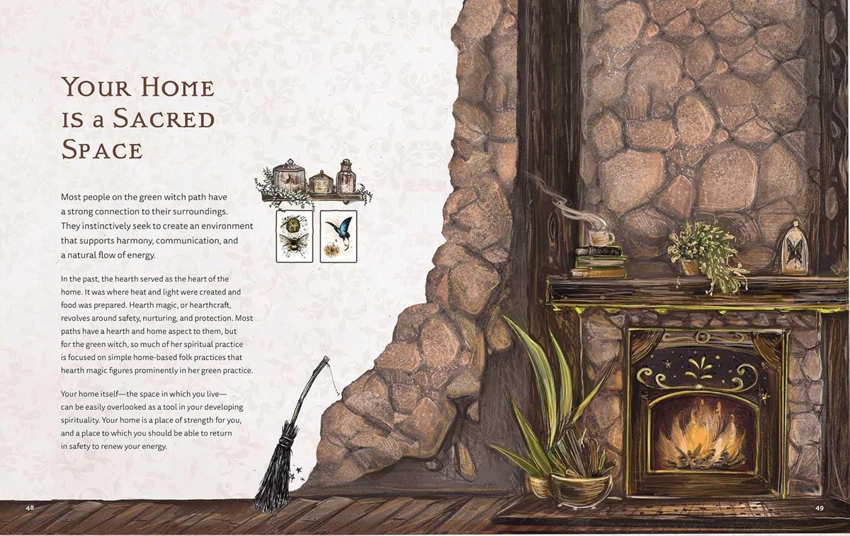 The Green Witch Illustrated: An Enchanting Immersion Into the Magic of Natural Witchcraft (Green Witch Witchcraft)