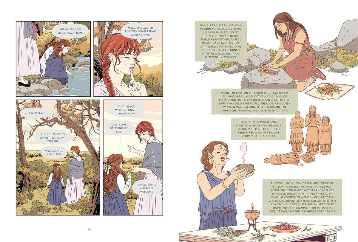 Witchcraft: A Graphic History Stories of Wise Women, Healers and Magic (Graphic Mbs)