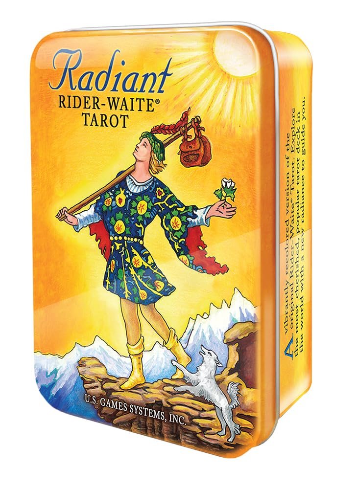 Radiant Rider-Waite® Tarot in a Tin