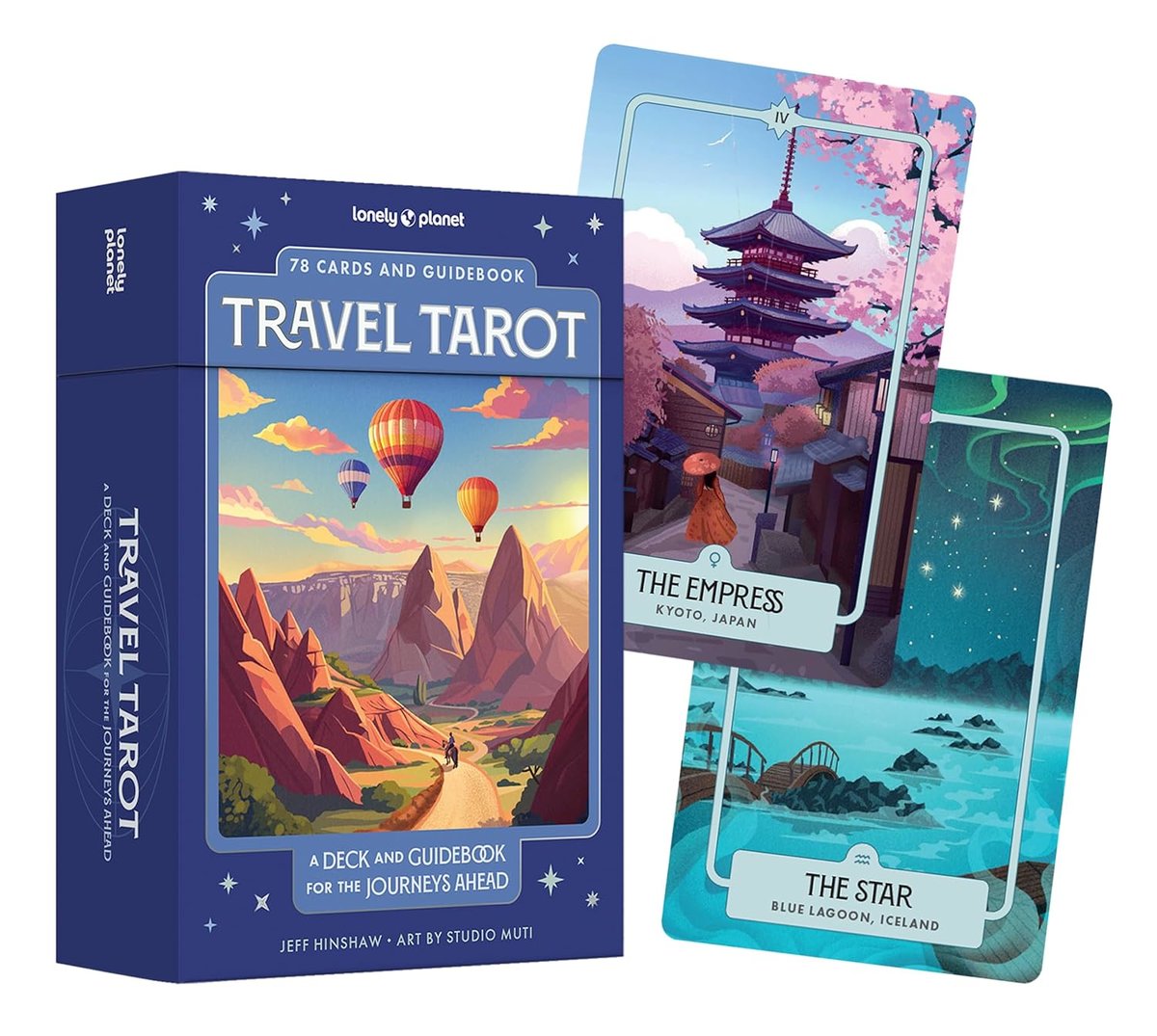 Lonely Planet Travel Tarot: A Deck and Guidebook for the Journeys Ahead